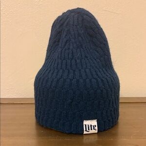 ACME Lite Beer Dark Blue Knit Beanie #581